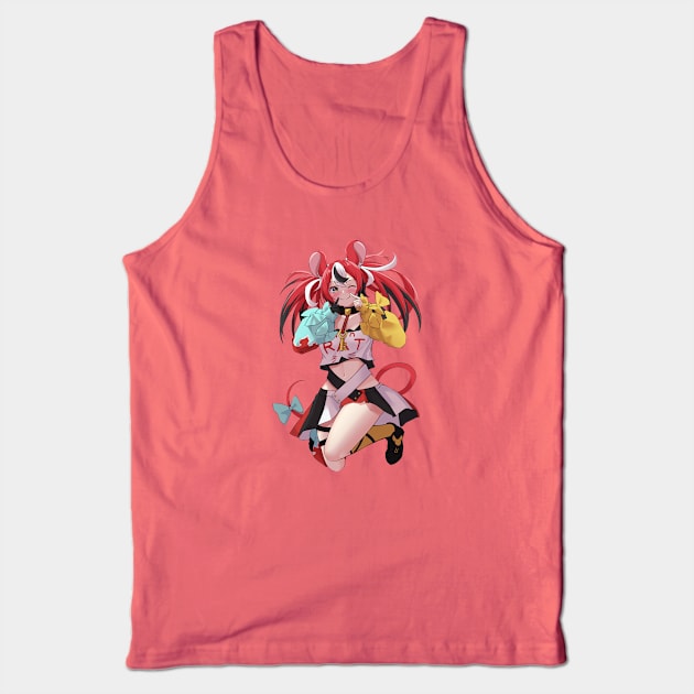 Hakos Baelz Hololive Tank Top by Ghazinagato